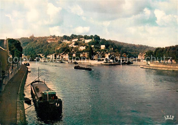 Namur sur Meuse Confluent Sambre et Meuse