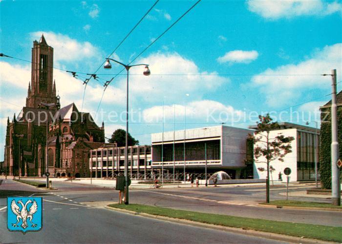 Arnhem Stadhuis met Grote Kerk