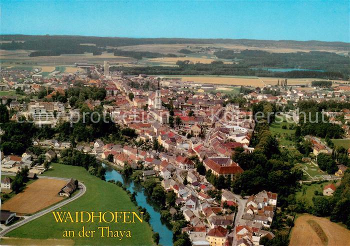 Waidhofen Thaya Fliegeraufnahme