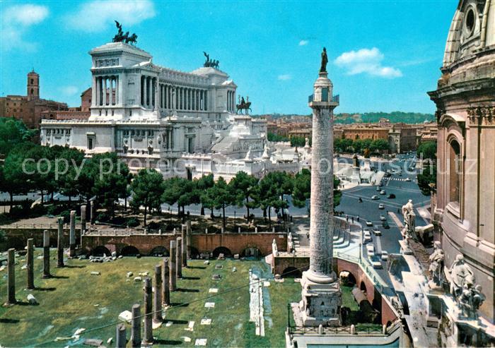 Roma Rom Foro Traiano e Monumento a Vittorio Emanuele II