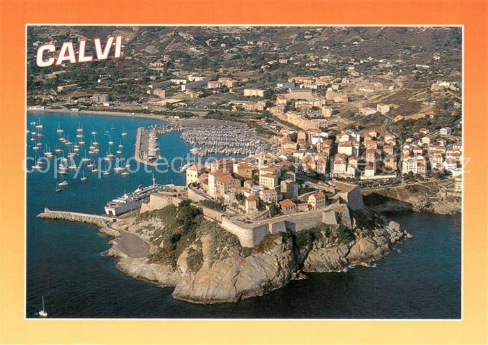 Calvi La Citadelle Vue aerienne