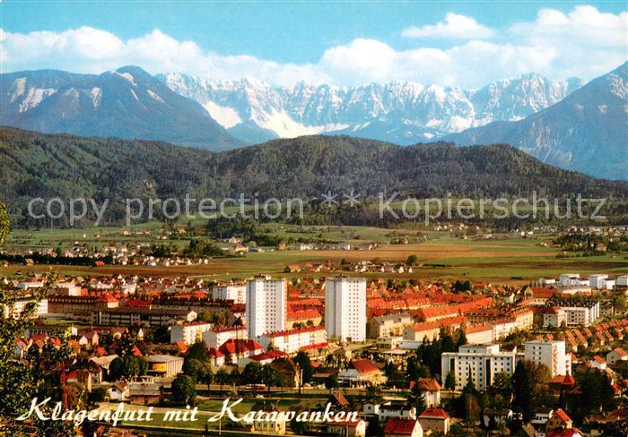 Klagenfurt Woerthersee Fliegeraufnahme