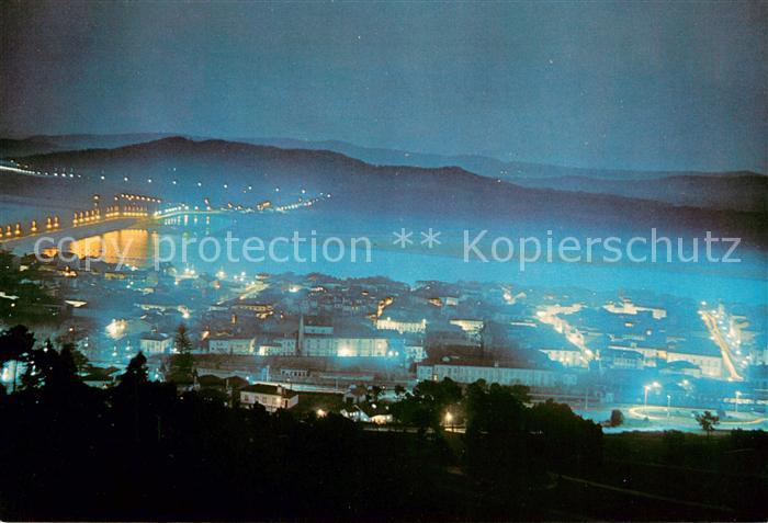 Viana do Castelo Panoramica nocturna da cidade