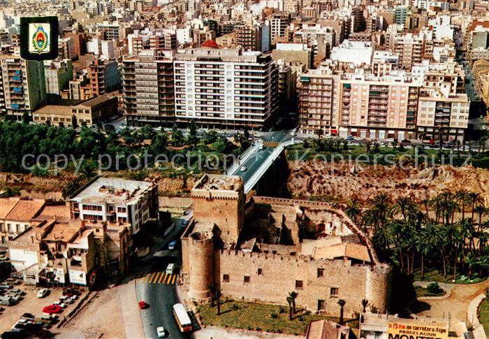 Elche Vista aerea Palacio de Altamira