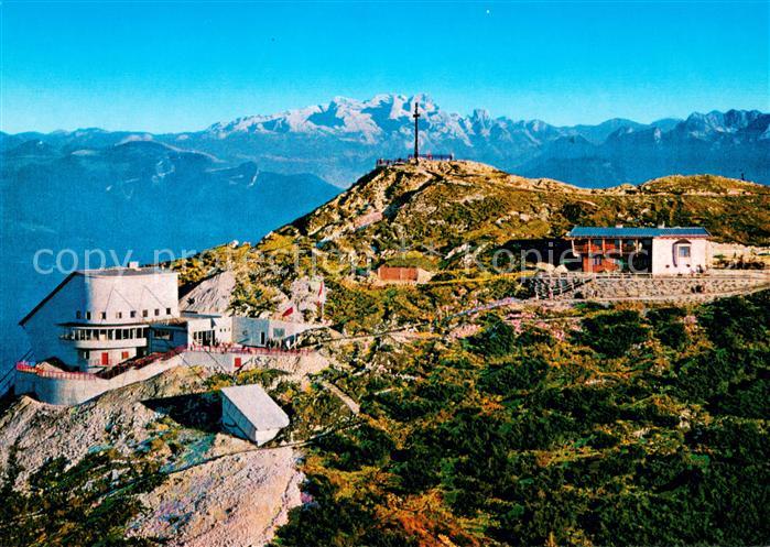 Untersberg Bergstation der Seilbahn Geiereck Selbstbedienungs Restaurant Hochalm