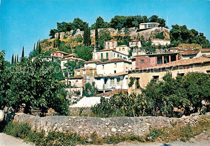 Kalamata Blick zum Kastro