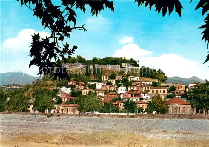 Kalamata Blick zum Kastro