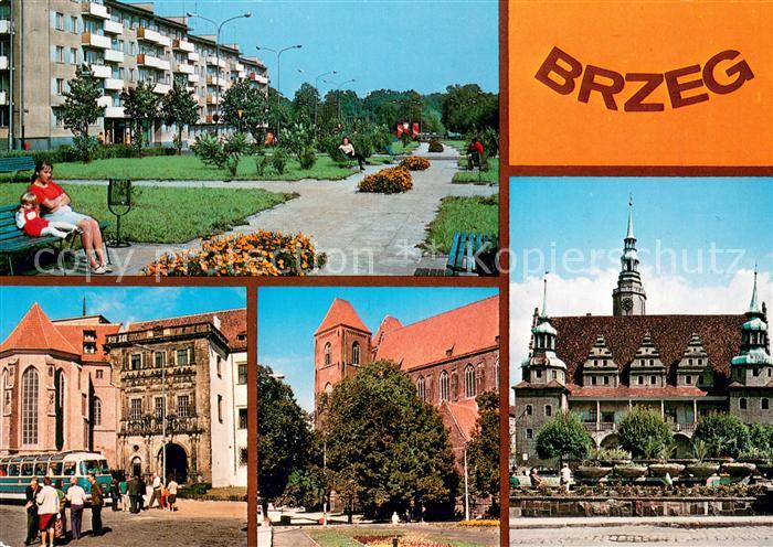 Brzeg Brieg Schlesien Ulica Wladyslawa Jagielly Kaplica sw Jadwigi Gotycki kosci
