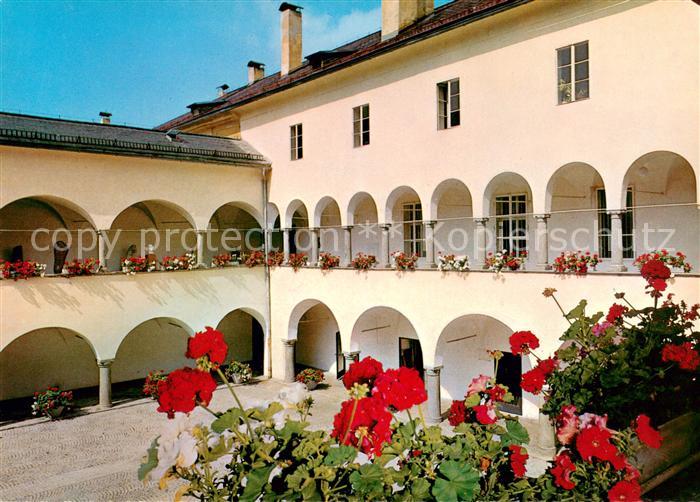 Klagenfurt Woerthersee Burghof mit Landesgalerie