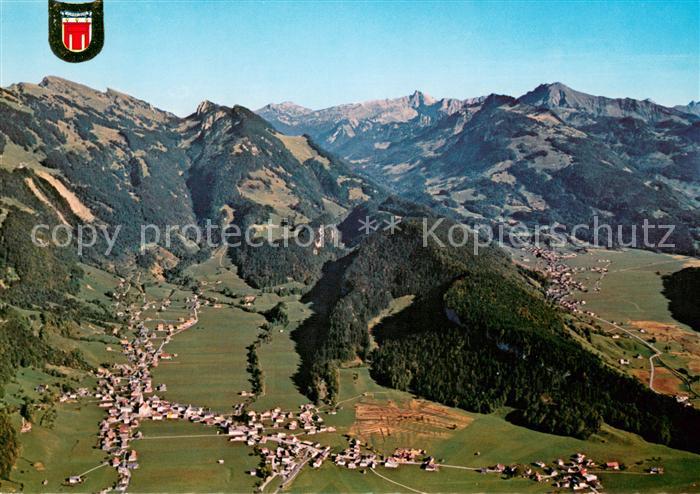 Bezau Vorarlberg Fliegeraufnahme