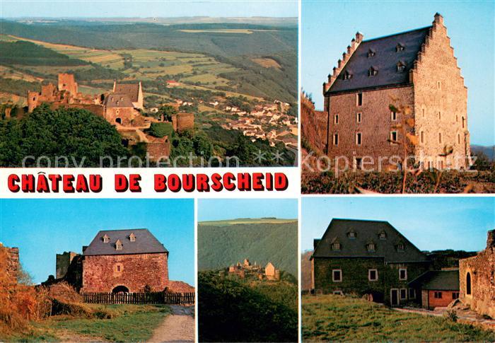 Bourscheid Luxembourg Le Chateau Vue partielle