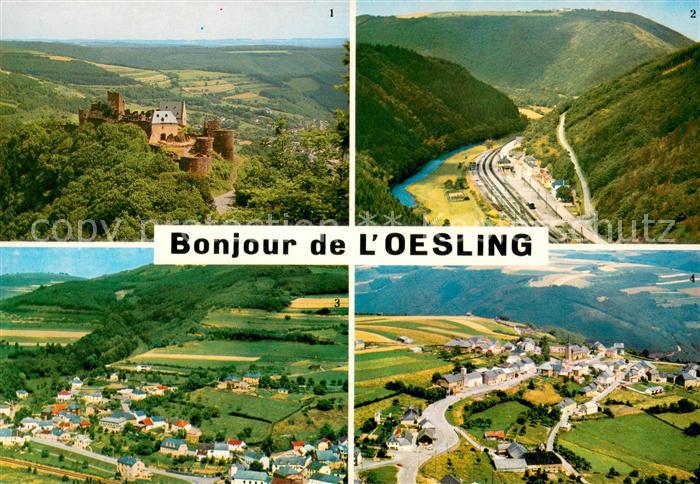 Bourscheid Luxembourg Le Chateau Goebelsmuehle Michelau Le Village
