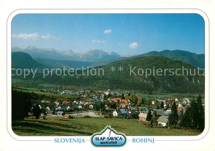Bohinjska Bistrica Fliegeraufnahme