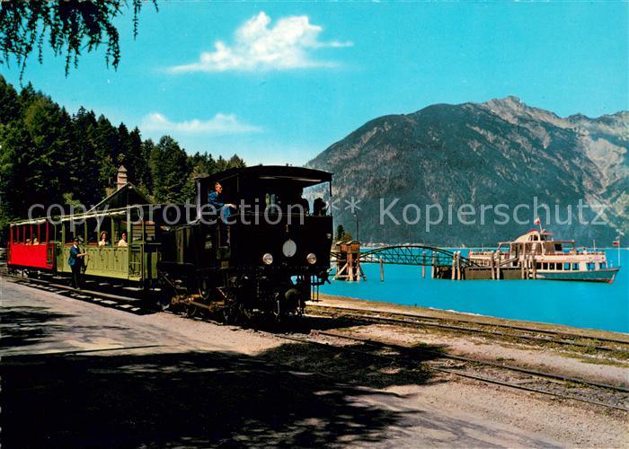 Achensee Zahnradbahn Schiffsstation Seespitz