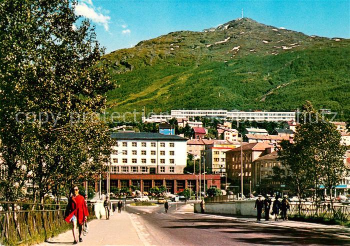 Narvik Tekniske Skole Fagernes-fjellet i bakgrunnen