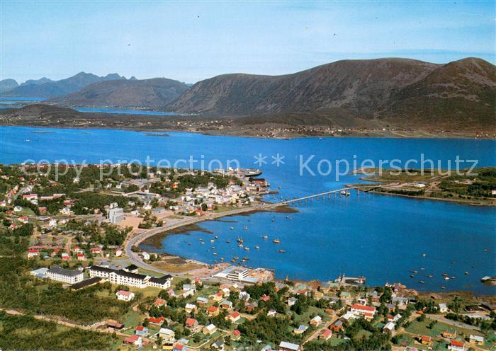 Stokmarknes Fliegeraufnahme