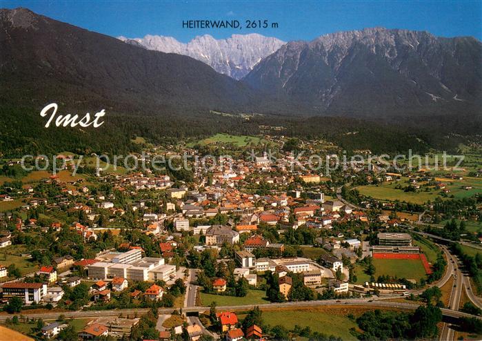 Imst Tirol Heiterwand Fliegeraufnahme