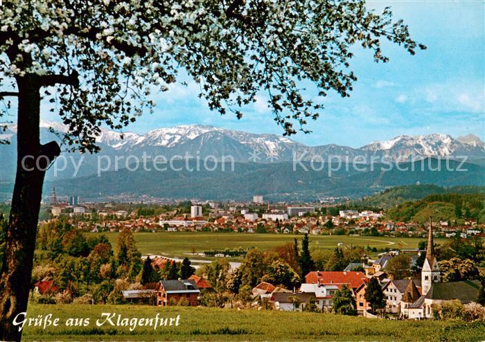 Klagenfurt Woerthersee Flugplatz Karawanken