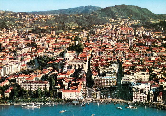 Como Lago di Como Veduta aerea Fliegeraufnahme