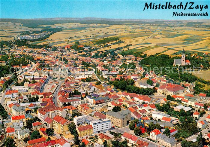 Mistelbach Niederoesterreich Fliegeraufnahme