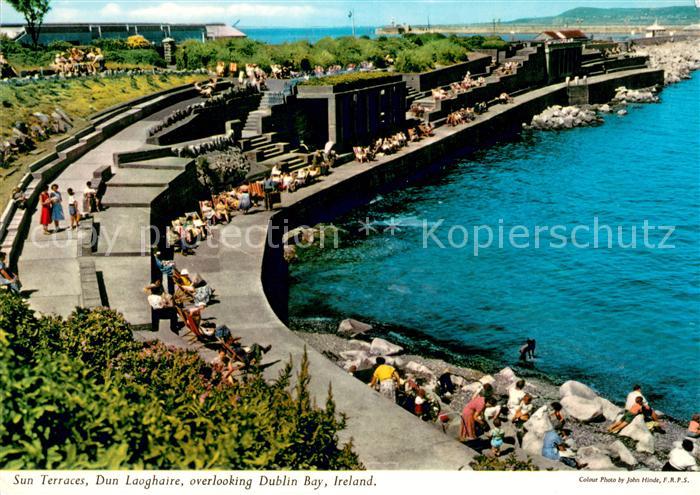 Dun Laoghaire Sun Terraces Dublin Bay