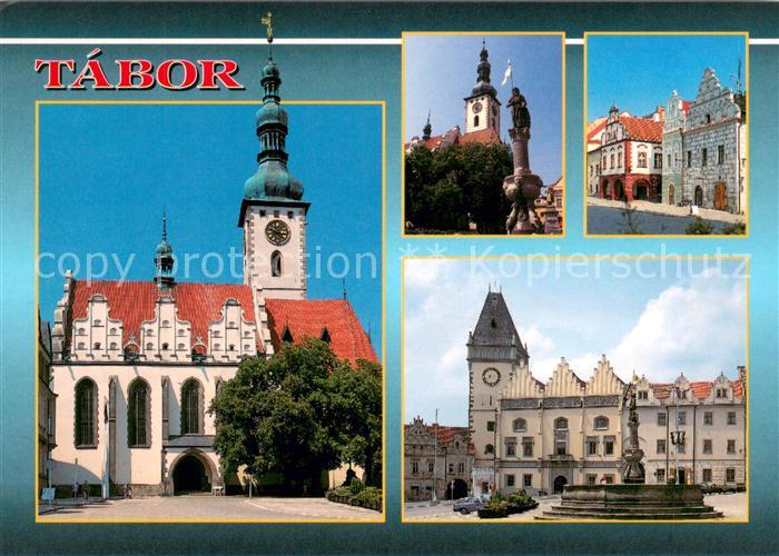 Tabor Czechia Kirche Rathaus Zizka Platz