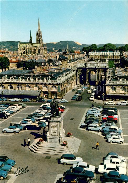 Nancy Lothringen Place Stanislas Arc de triomphe Palais Gouvernement