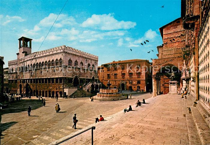 Perugia Palazzo Comunale et Duomo