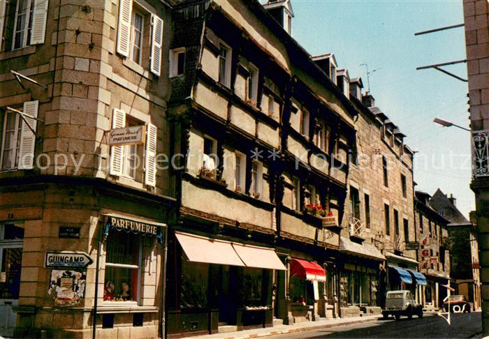 Lannion Vieilles maisons de la rue Geoffroy de