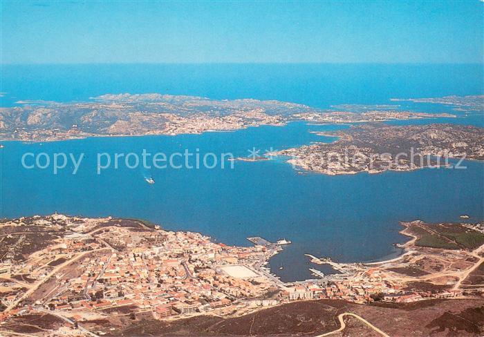 Palau Sardegna Fliegeraufnahme