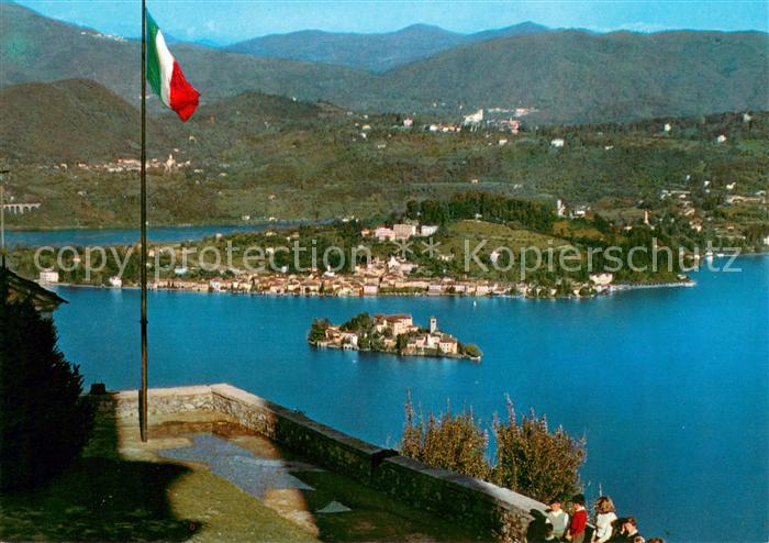 Lago d`Orta Panoram di Boleto