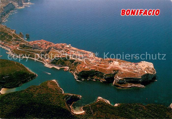 Bonifacio Corse du Sud Fliegeraufnahme