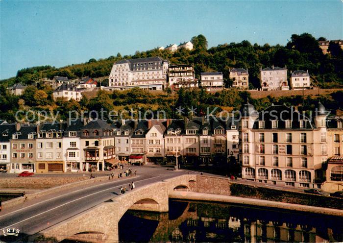 Bouillon sur Semois Pont de Liege et place St-Arnould