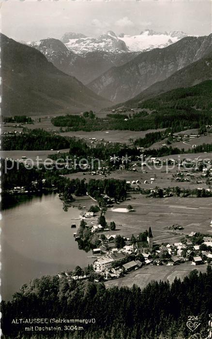 Alt Aussee Panorama mit Dachstein