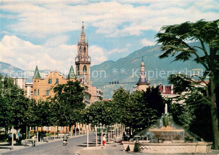 Bozen Suedtirol Bahnhofsallee