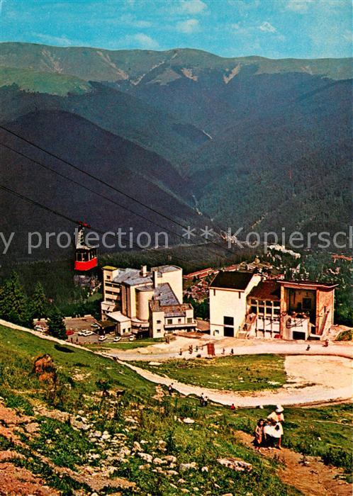 Sinaia Seilbahn Talstation