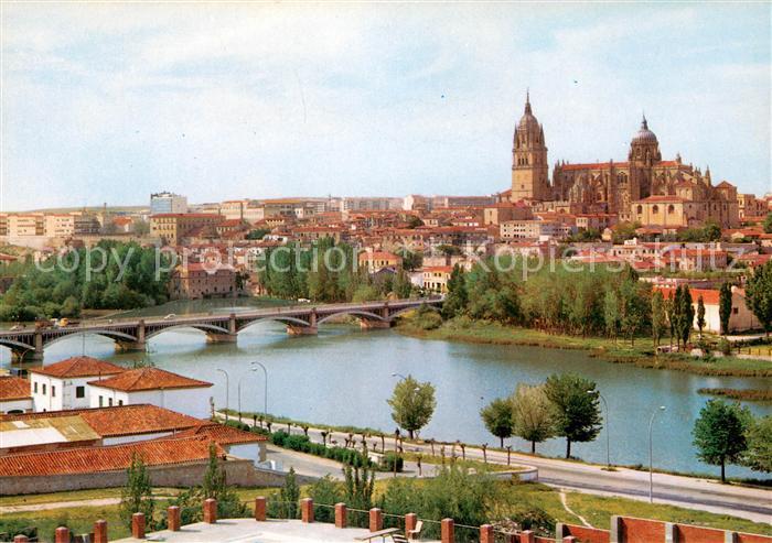 Salamanca Vista parcial y Rio Tormes