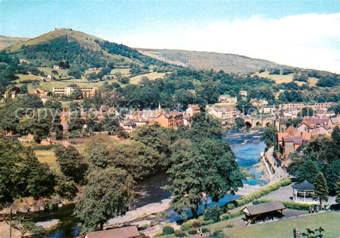 Denbighshire Llangolien from Riverside Park