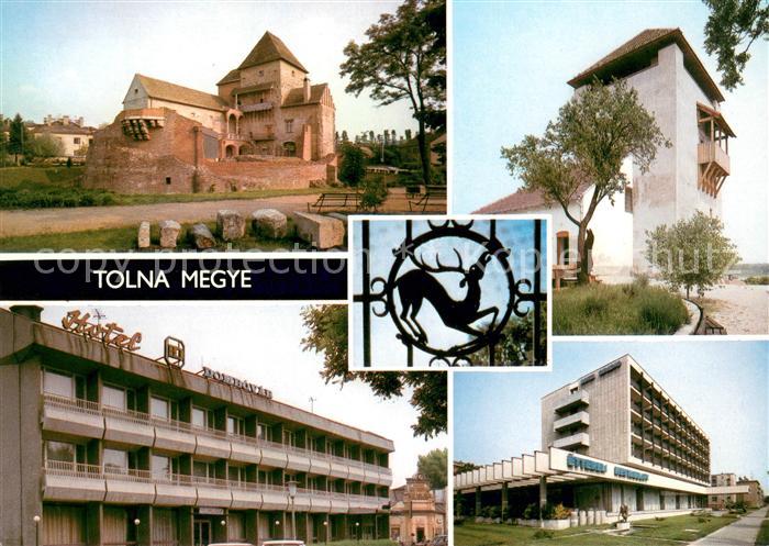 Tolna megye Komitat Tolna Schloss Turm Hotels