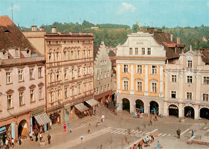 Walbrzych Waldenburg Fragment Rynku