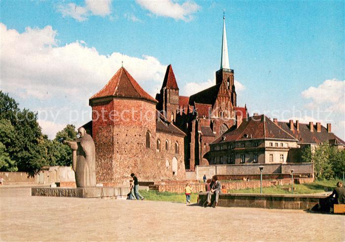 Wroclaw Ostrow Tumski kosciol sw Marcina