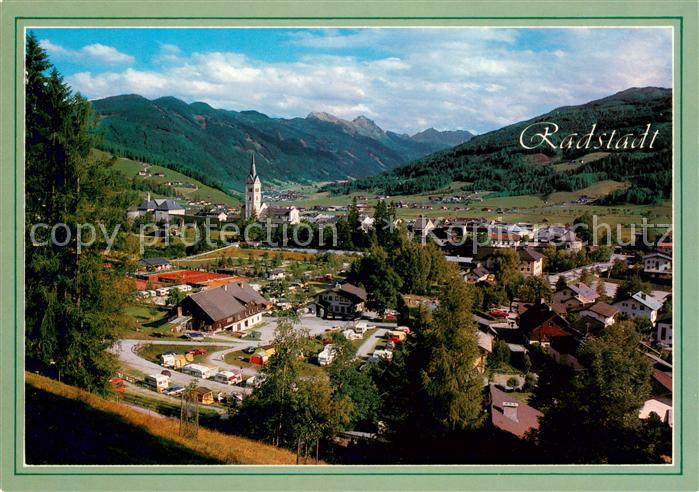 Radstadt Panorama mit Radstaedter Tauern