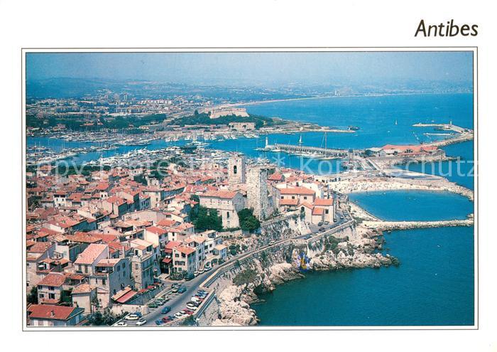 Antibes Alpes Maritimes Vue generale aerienne