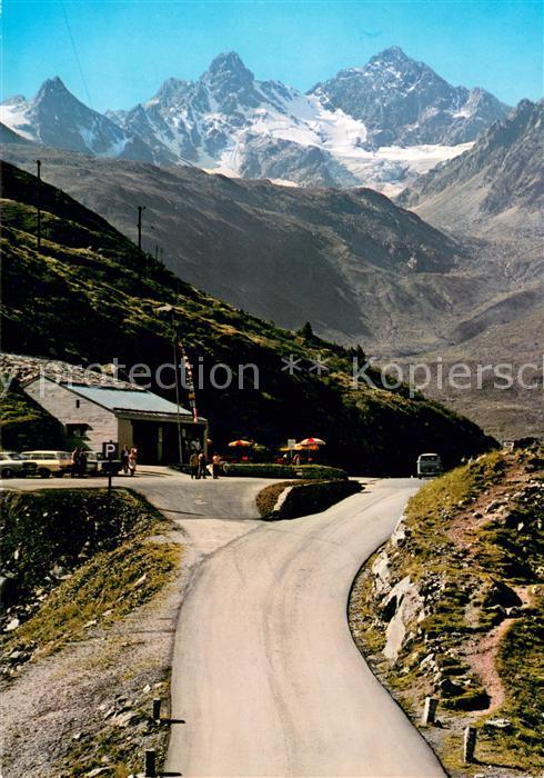 Silvretta-Hochalpenstrasse mit Gr Litzner und Seehorn
