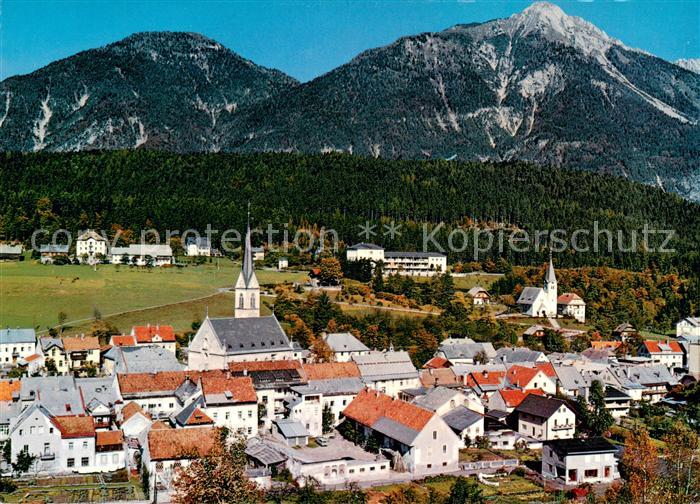 Hermagor Kaernten Panorama mit Spitzegel