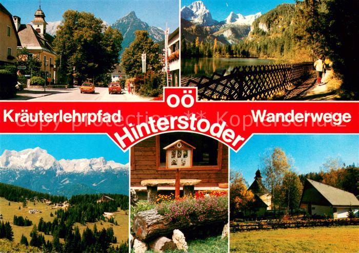 Hinterstoder Teilansichten Panorama