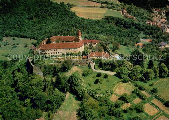 Bernstein Burgenland Schloss Bernstein Fliegeraufnahme