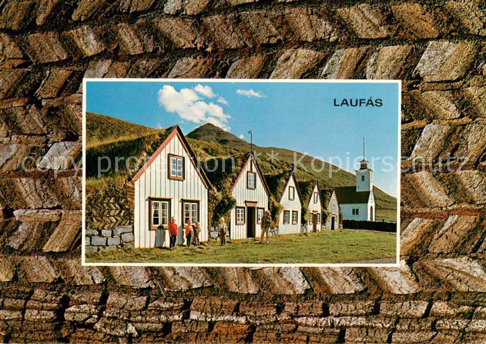 Island Iceland Pfarrhof Laufas heute Heimatmuseum