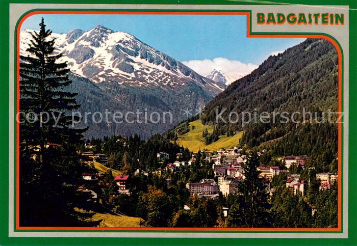 Badgastein Panorama mit Radhausberg und Schareck