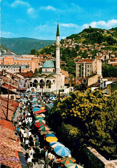 Sarajevo Innenstadt Markt